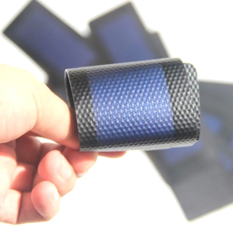 Factory Price 0.5W 1.5V Flexible Mini Solar Cell Amorphous Silicon Foldable Very Slim Solar Panel Charger 50PCS