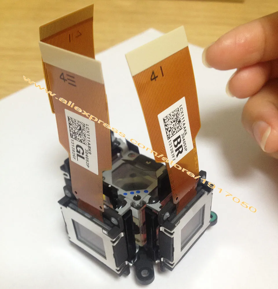 Оригинальный и новый проектор, ЖК-Призма в сборе для Hitachi HCP-3050X, комплект ЖК-панели, оптический блок, цельный блок