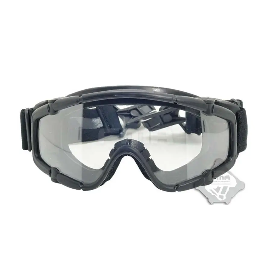 OPS CORE JUMP  CLEAR GLASSES GOGGLES SI Sports DOUBLE LENS Helmet Type