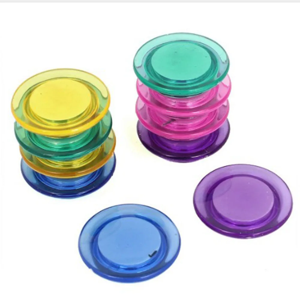 10pcs Home Office Whiteboard Fridge Magnetic Stickers Magnet Pin Button
