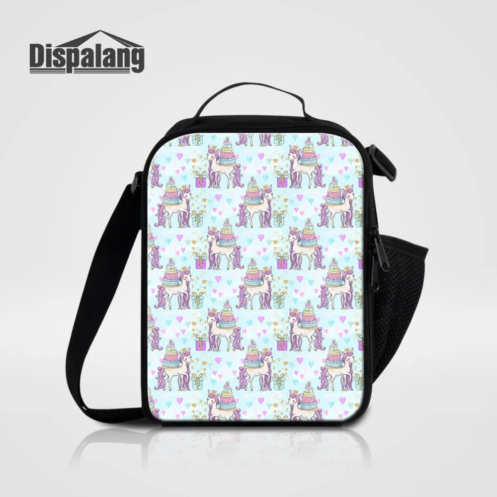 

Dispalang Portable Lunch Bag For Children Cartoon Thermal Insulated Cooler Lunch Box For School Women's Small Canvas Lunch Sack