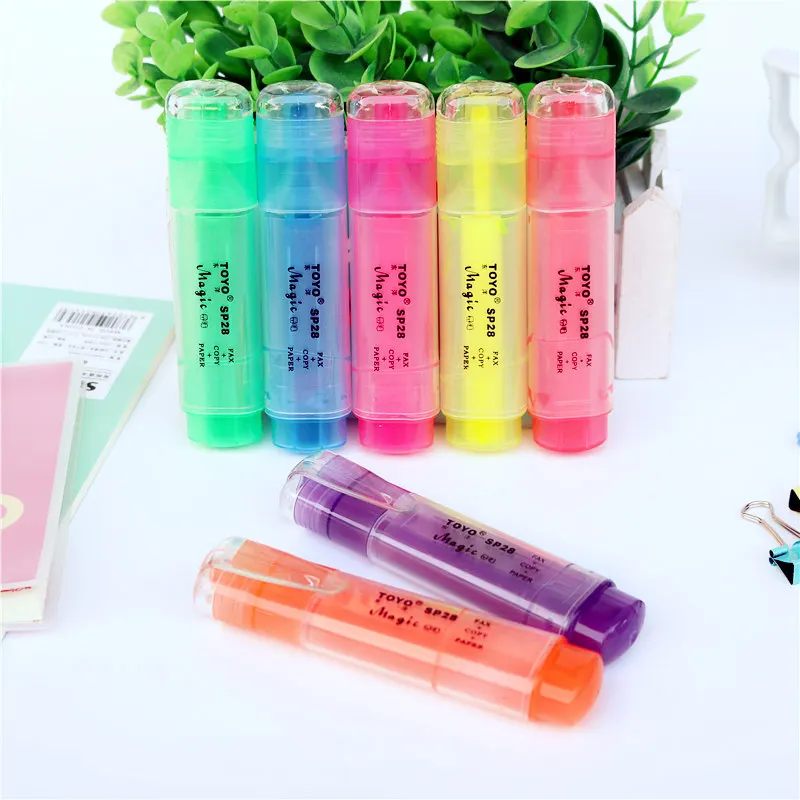 1PCS Marker Highlighter 7 color Markers choose clear and bright colors Good quality Office Stationery