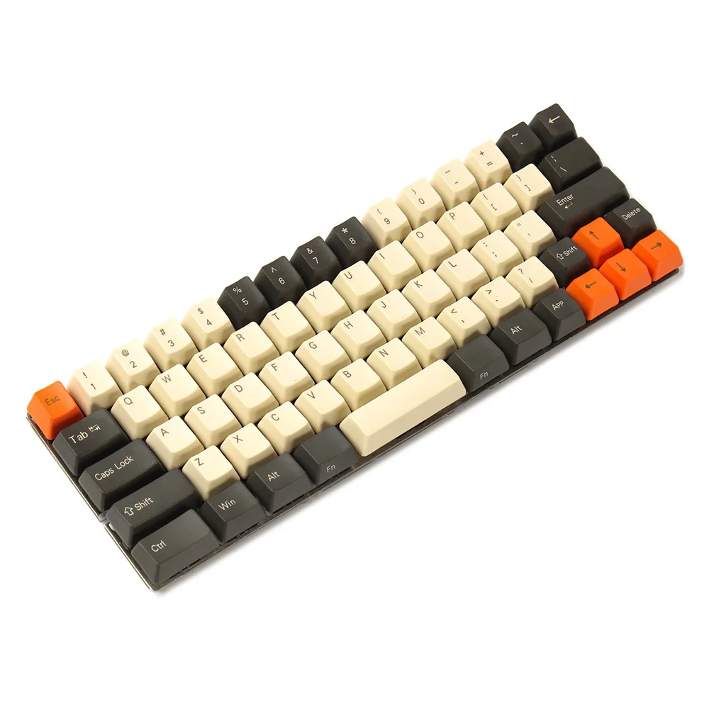 YMDK Carbon White blue Black Red Minila Keyset Thick PBT OEM Profile Keycaps For Filco Minila YD60M