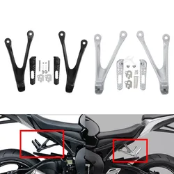 Motorcycle Rear Passenger Footrest Foot Pegs Pedals Bracket For Honda CBR 1000RR 1000 RR 2008-2016