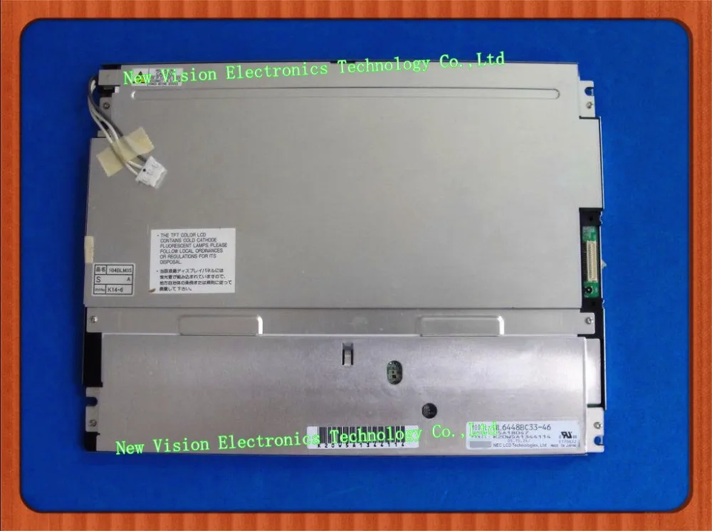 

NL6448BC33-46 NL6448BC33-46D Оригинальная 10,4-дюймовая сменная ЖК-панель TFT