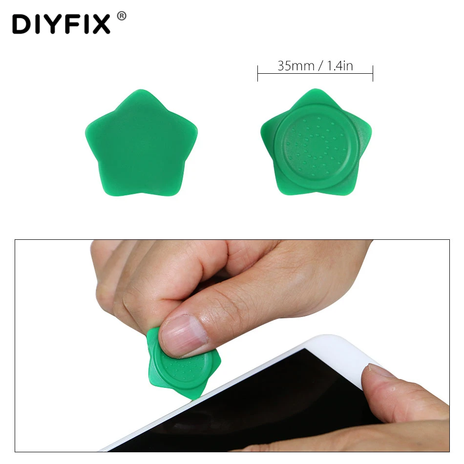 Набор прецизионных отверток DIYFIX для iPhone 6, 6s, 7, 8, 8 Plus, набор инструментов для ремонта, открывающаяся присоска с ЖК-дисплеем, пластиковая мотка