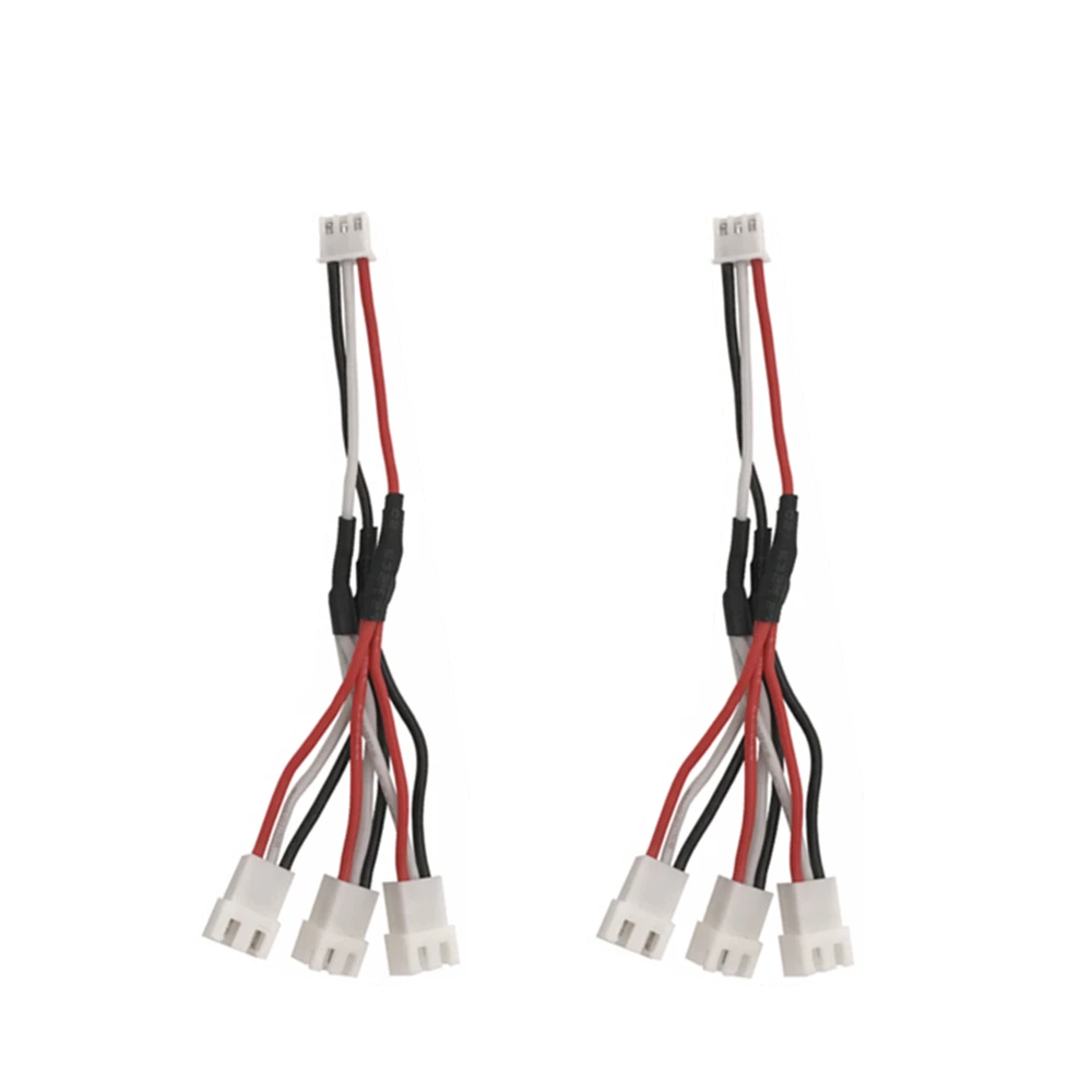 2pc SYMA X8C X8W X8G MJX X600 X101 V666 RC Drone 7.4V Li-po Battery Charger Plug Multi Output Cable X8C RC Quadcopter Spare Part