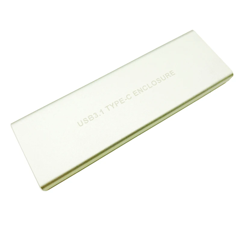 H1111Z M2 SSD Caso NVME Custodia M.2 a USB Tipo C 3.1 SSD Adattatore per NVME NGFF PCIE SATA M /B Chiave SSD Disk Box M.2 SSD Caso