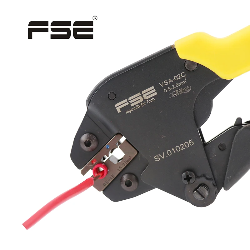 FSE Crimping Hand Tool Pliers Wire Crimper Tools VSA-02C Multifuncional 20-13AWG Electricista Crimp Range 0.5-2.5mm