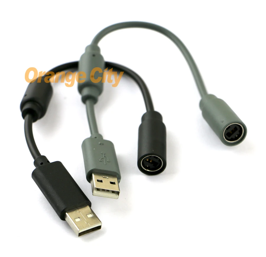 ChengChengDianWan USB Breakaway Connection Cable Cord Adapter for xbox360 Xbox 360 Wired Controller Cable 5pcs/lot