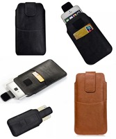 PU Leather Pull Tab Sleeve Pouch Phone Case For Xiaomi QIN 3 Ultra 2 Pro Qin 1S+ QIN QF9 Qin F22 F21 Pro + F21S Bag