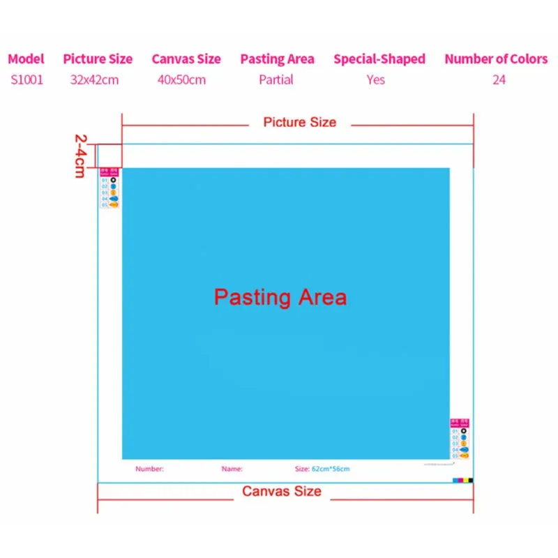 Dpsprue Full Square/Round 5D Diy Diamond Painting Cross Stitch 