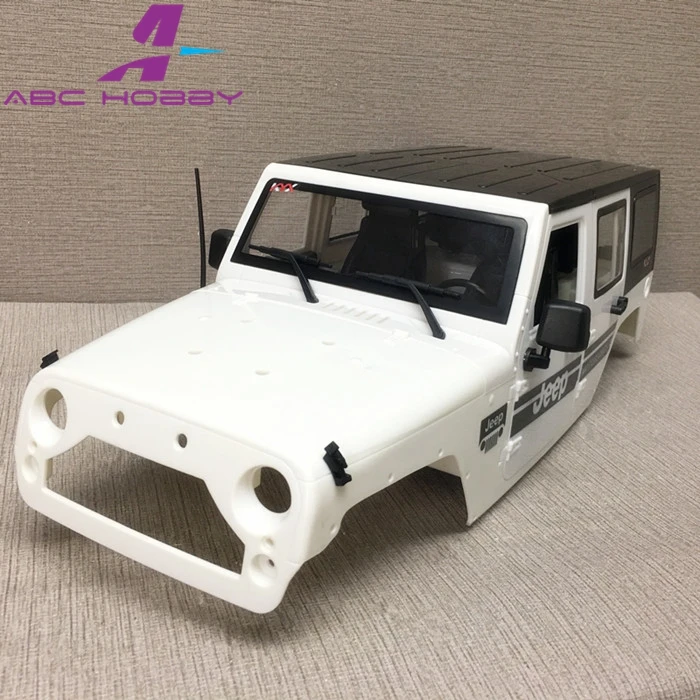 1/10 Hard Body for RC Jeep Wrangler W/Interior 313mm Wheelbase