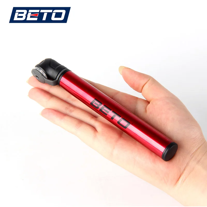 Beto Bicycle Pumps Presta Valve Adapter Mini Hand Pump For Bicycle 120 psi Road Bike Pump Air Inflator Cycle Bicycle Pump Tire