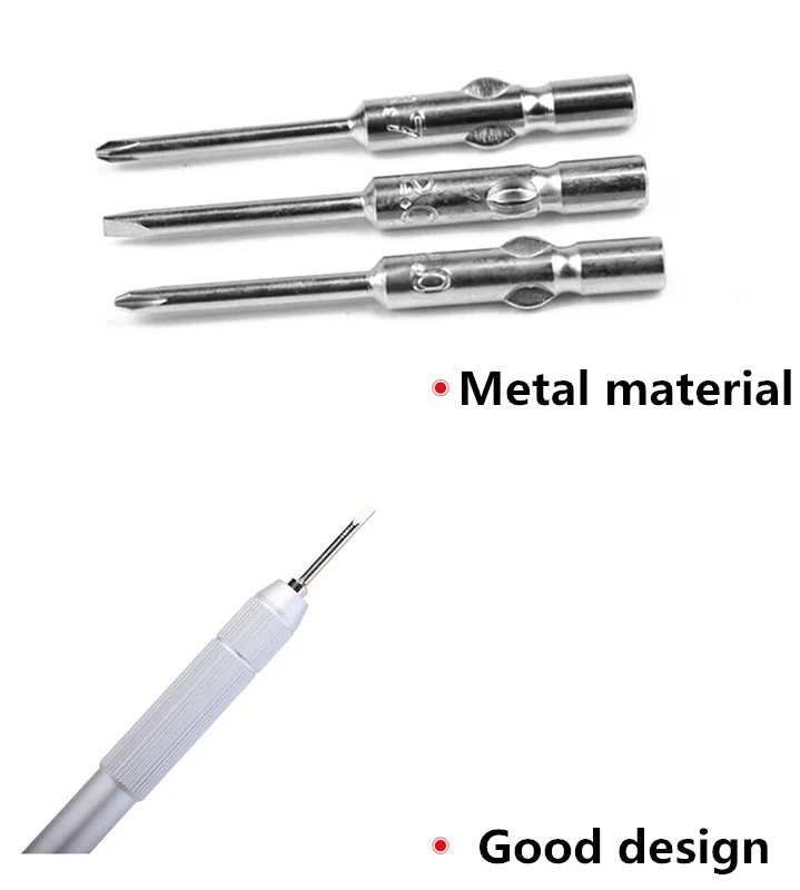 Dhoptical 10-in-1 Brillen-Schraubendreher Digitaluhr- und Handy-Reparatur-Werkzeugset - Multifunktionales Handliches Linsenreparatur-Set – Detail 5
