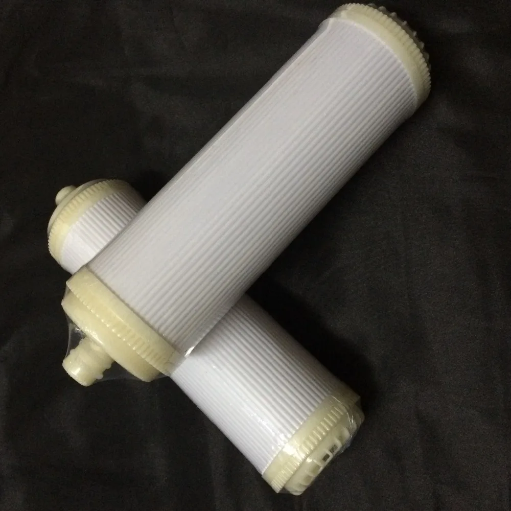 Filtro de cartucho com ultra filtragem de 0.01micron, uf, vela com membrana uf, membrana de fibra oca (padrão de 10 polegadas) para filtros de água de cozinha