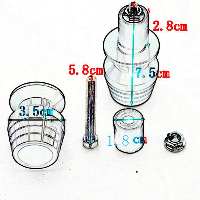 New Embout De Guidon Moto Universal 6 Color 22mm Motorcycle CNC Aluminum Handle Bar End Plug Grip End Slider Caps