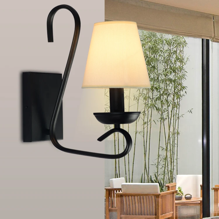 

New Chinese style wall Lamps modern simple atmosphere classical living room lamp bedroom hotel engineering hall light LU818371