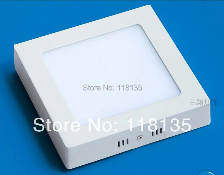 LED panel light 18W square surface mounted light 8inch high lumens