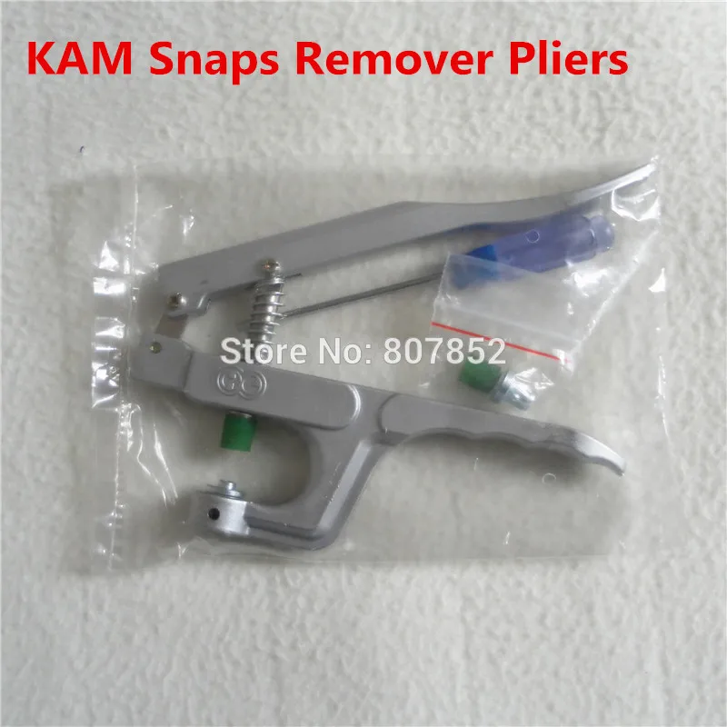 1PC KAM Brand Plastic Snaps Buttons Remover Pliers Tools Kit to remove T5 Size 20 snaps from Fabric faster DK-003