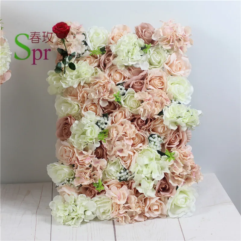 SPR MIX color  Free Shipping High quality 10pcs/lot wedding decoration flower wall Artificial wedding backdrop flower road lead