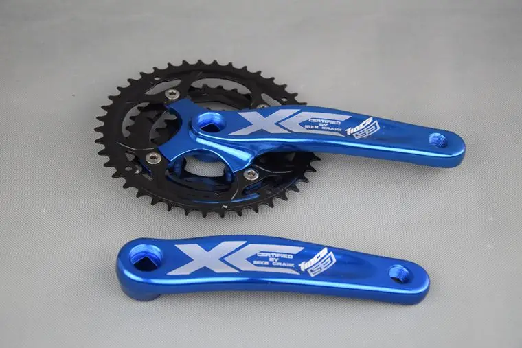 Ultralight Mountain Bike Crank Detachable Modified Sprocket Wheel 22-32-44T Polished Aluminum alloy Mtb Bicycle Chainwheel