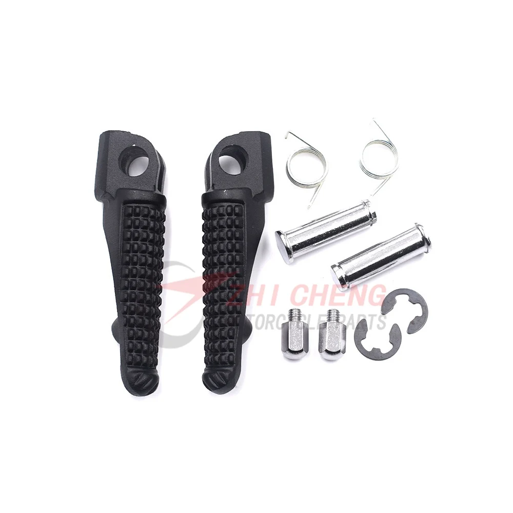 motorcycle Front Rear Footrests Foot pegs For Kawasaki Ninja 250 Z750 Z800 Z1000 ER6F ER6N ZX-6R 636 ZX-9R ZX-10R ZX-12R ZX-14R