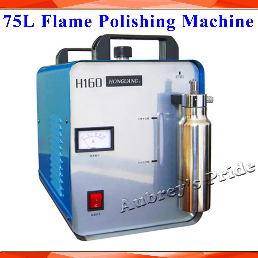 75L Oxygen Hydrogen Water Acrylic Flame Polisher Polishing Cutting Machine Welder Torch