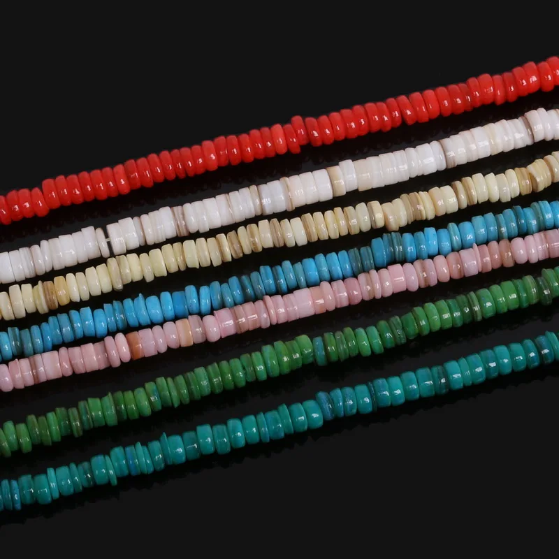 Natural Sea Shell Chip Beads 9mm Mix Color Sectable for DIY Jewelry & Craft Makings DIY Necklace Bracelet