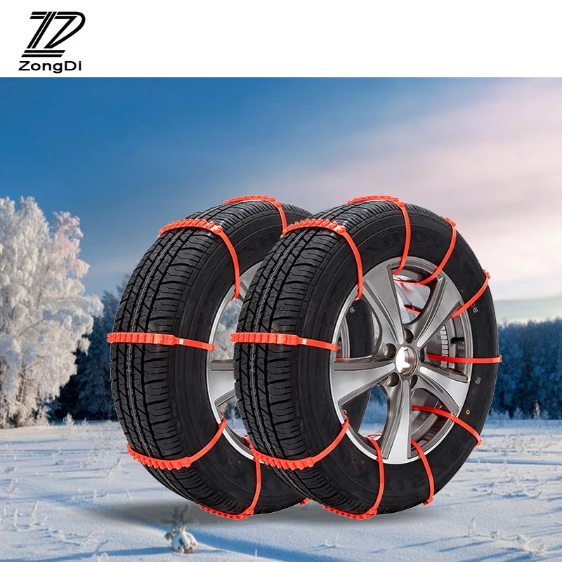 

10pcs Winter Anti Slip Snow Chains For Alfa Romeo Chevrolet Aveo Captiva Ford Focus 3 Fiesta Mondeo Kuga Fusion Accessories