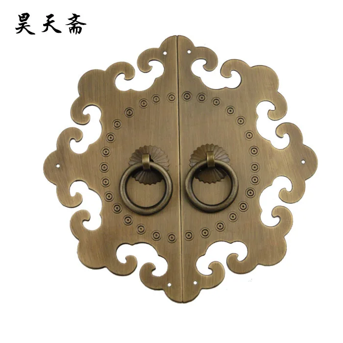 

[Haotian vegetarian] Ming and Qing antique Chinese furniture, copper fittings copper antique copper handle copper live HTB-161 C