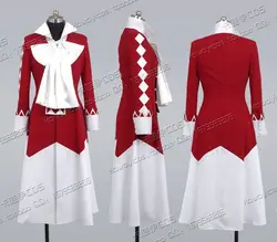 Pandora Hearts Alice Cosplay Costume Cloak + Shirt + Skirt + Bowknot