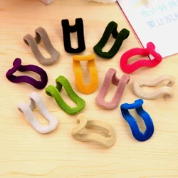 Mini Flocking Clothes Hanger, Easy Hook Closet Organizer, Random Colors, Home Creative, 10Pcs