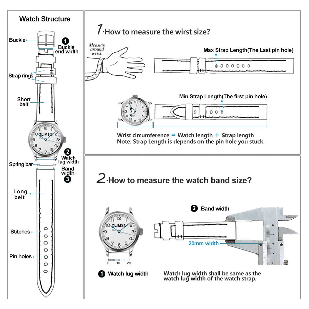 Imagem -04 - Zlimsn Pulseira de Relógio de Couro de Crocodilo Genuíno América do Sul 14 16 17 18 19 20 21 22 23 24 mm Adequado para Relógio Omega Longines