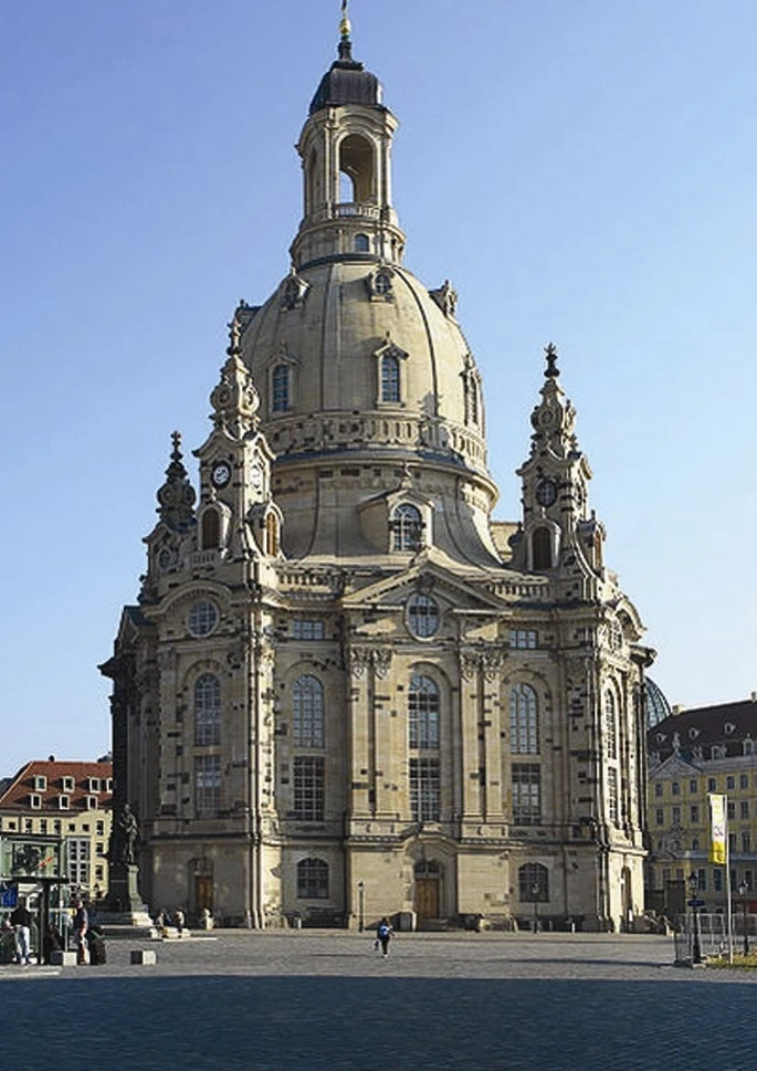 

Metal Wrapped Magnets SOUVEMAG German Dresden frauenkirche Building Landscape Tourist Metal Fridge Magnet 5254