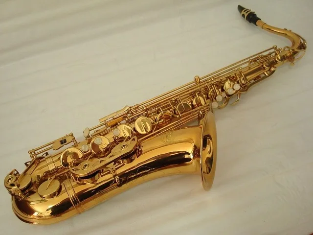 Professional Gold Tenor Saxophone Brand New