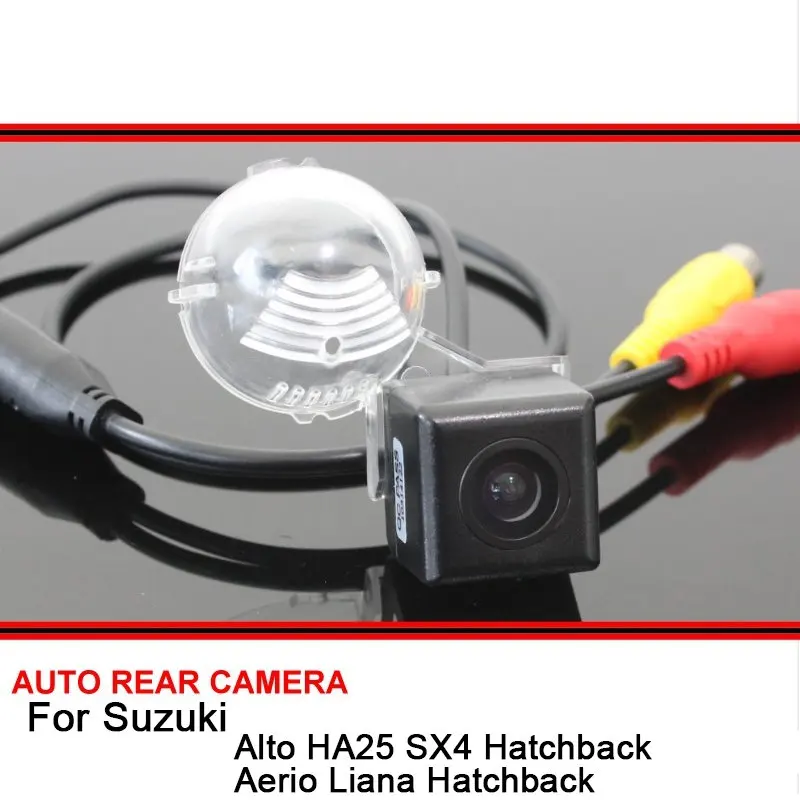 Dla Suzuki Alto SX4 Aerio Liana Hatchback Grand Vitara Night Vision Car Reverse Backup Rearview Parking Rear View Camera HD CCD