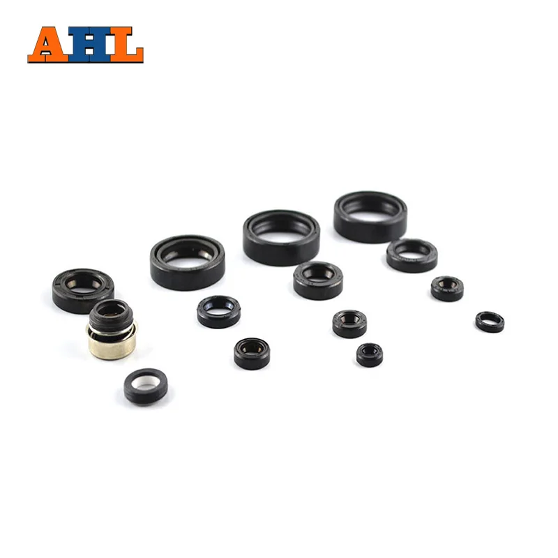 

AHL 14pcs Motorcycle Engine parts Complete Oil seal Kit & water pump seal kit For Honda CRM250AR CRM250 AR CRM 250 AR 249 cc