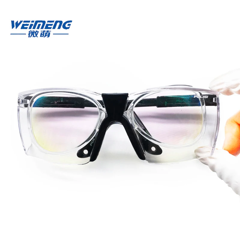 Weimeng laser goggle  safety glasses1064nm YAG 1000nm-1100nm OD 5+ for cosmetology instrument fiber laser machine