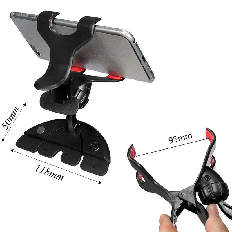האם הפלטפורמה היחידה למכונת CD ברכב היא ה-360 Universal Car CD Slot Holder Clip Mount Cradle Stand For Mobile Phones GPS?