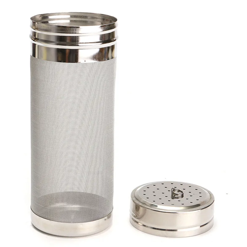 18cm/30cm 300 Micron Mesh Stainless Steel Beer Hops Filter Dry Hops Filter Keg Spider Hopper Home Brew