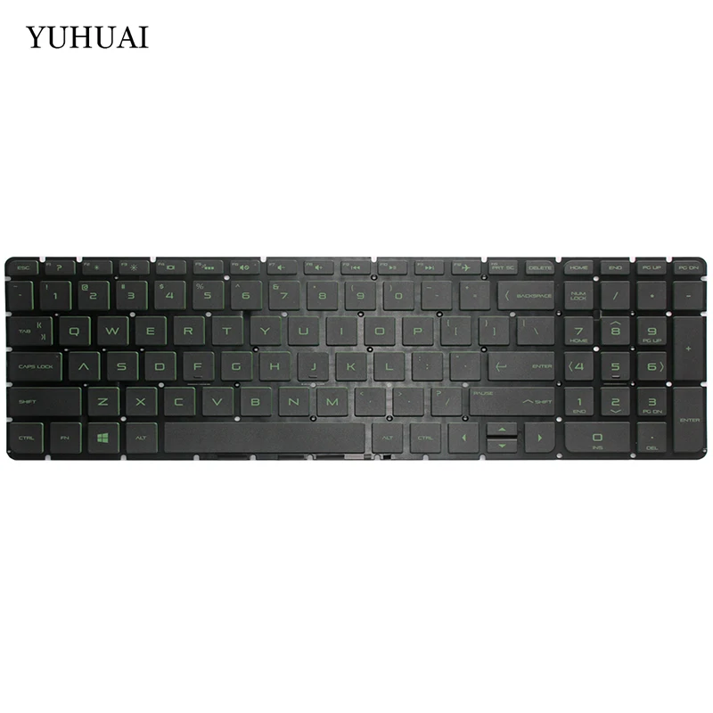 Imagem -02 - Teclado para Laptop hp Pavillon Teclado em Inglês para Computador Laptop hp 15-ak010tx 15-ak011tx 15-ak012tx 15-ak013tx 15-ak014tx 15-ak015tx