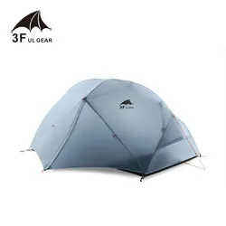 3F UL GEAR 2 Person 4 Season Camping Tent Outdoor Ultralight Hiking Backpacking Hunting Waterproof Tent 15D Silicone Zelt Tenten