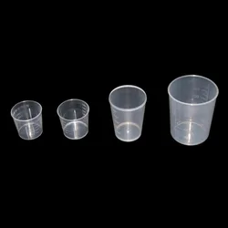 15/20/30/50/100ml Plastic Flask Digital Measuring Cup Cylinder Scale Measure kitchen Chemistry Lab Laboratory Tools 2 Pcs