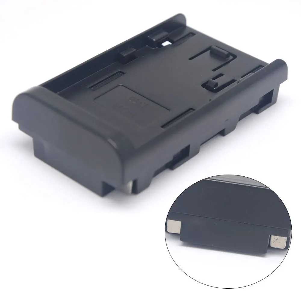 Mcoplus for panasonic VW-VBG6 series  to F570/F770 Battery Adapter Converter LED Light for panasonic to for Sony Battery Pack
