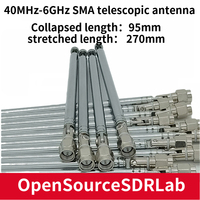 40MHz-6GHz SMA Rod Antenna for HackRF