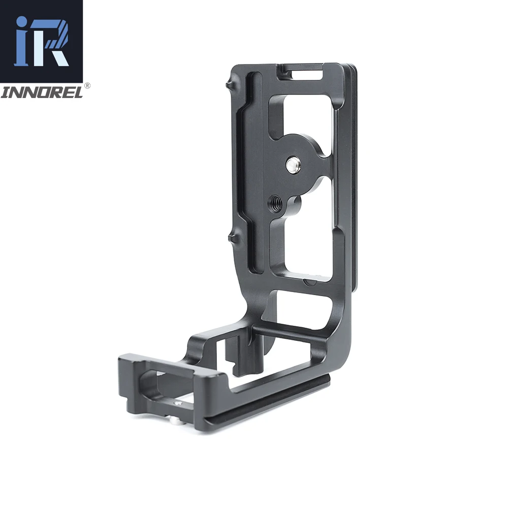 INNOREL LPC-5D3L L Quick Release Plate Vertical or Horizontal Shooting Bracket Hand Grip for Canon 5D3/5D4 Camera Tripod Head