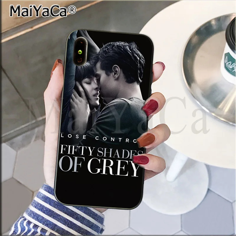 MaiYaCa Fifty Shades Darker of grey freed Luksusowy unikalny pokrowiec na telefon iPhone 8 7 6 6S Plus 5 5S SE XR X XS MAX Cover