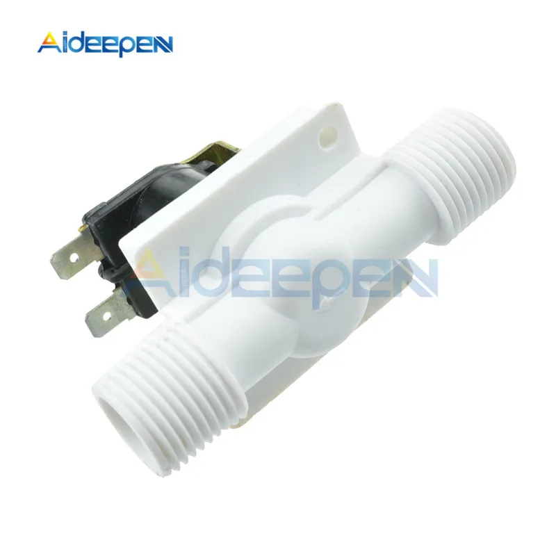 DC 12V AC 110 220V Plastic Solenoid Valve Magnetic Washing Machine Dispenser Drinking Water Pneumatic Pressure Controller Switch