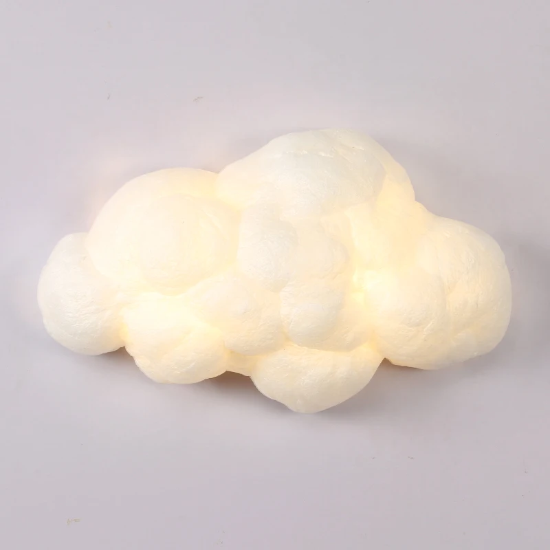 

White Cloud wall lamp creative art High polymmer LED lamps for bedroom corridor coffee bar clothing store hotel lighting